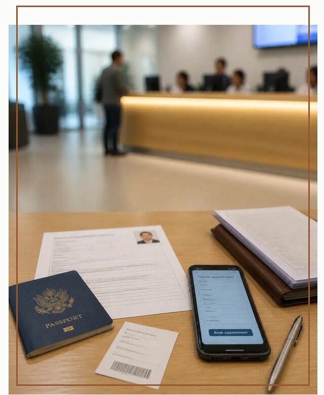 Запись в визовый центр в Горячем Ключе для подачи документов