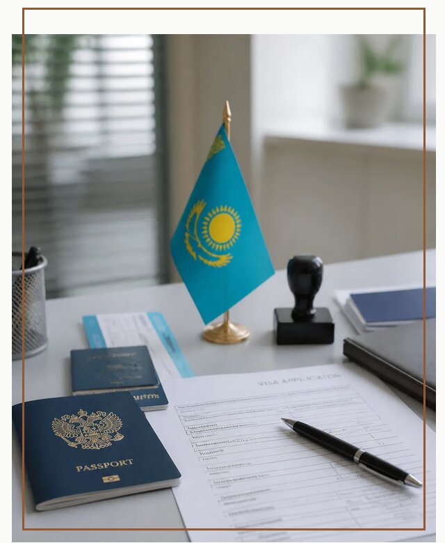 Оформление визы в Казахстан для поездки и работы в Горячем Ключе